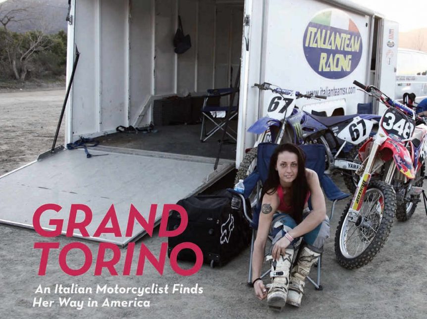 Eleonora Rivetti - Italian Motocrosser Makes a Pitstop