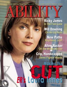 ABILITY Magazine Cover Laura Innes ABILITY Magazine Cover Laura Innes