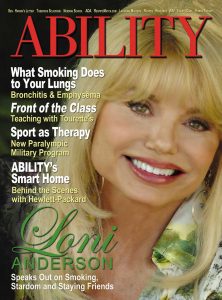 ABILITY Magazine Cover Loni Anderson ABILITY Magazine Cover Loni Anderson