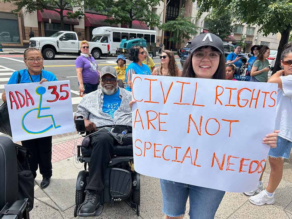 Disability Rights Are Human Rights Protest Sign Disability Rights Protest Signs