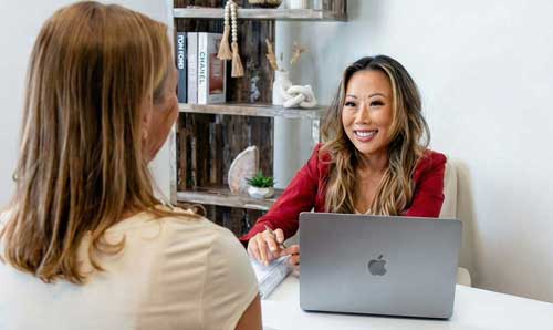 idea jennifer chang with client