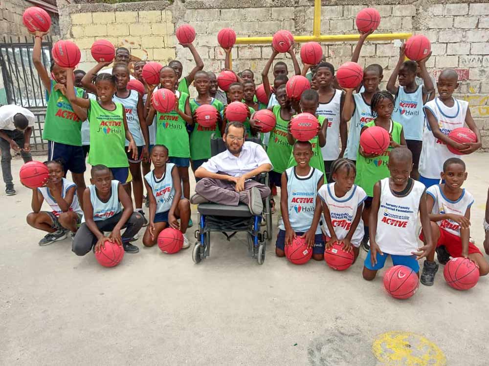 Peace Hoops in Haiti
